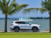 Bán Hyundai Santa Fe đời 2021, màu trắng
