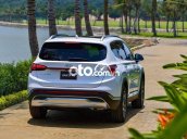 Bán Hyundai Santa Fe đời 2021, màu trắng
