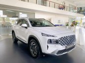 Bán xe Hyundai Santa Fe sản xuất 2021, màu trắng, giá tốt