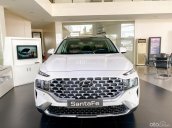 Bán xe Hyundai Santa Fe sản xuất 2021, màu trắng, giá tốt