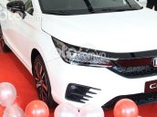 Honda City RS trắng giao ngay, khuyến mãi sốc kèm trước bạ