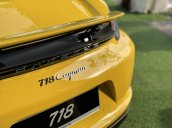 Bán Porsche 718 Cayman sản xuất năm 2021, màu vàng, xe nhập