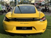 Bán Porsche 718 Cayman sản xuất năm 2021, màu vàng, xe nhập