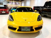 Bán Porscher Cayman 718 2018 xe đẹp đi 15.000k, màu chuối hót bao check hãng