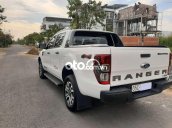 Bán xe Ford Ranger Wiltrak 2.0 biturbo 4×4 AT năm sản xuất 2019, màu trắng như mới, giá 830tr