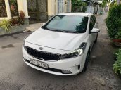 Kia Cerato AT model 2017, số tự động, bản full option, màu trắng