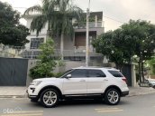 (Ford HCM) Ford Explorer 2019 màu trắng siêu mới - còn bảo hành chính hãng