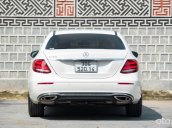 Tinh hoa chế tác Mercedes Benz E180 2020, màu trắng, mới chạy 8000km, bảo hành hãng đến 2023, bao test, giao luôn