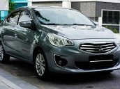 Bán xe Mitsubishi Attrage 1.2 CVT năm sản xuất 2017, màu xám 