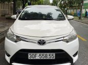 Cần bán xe Toyota Vios 1.6 AT đời 2017, màu trắng còn mới