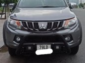 Bán Mitsubishi Triton 4x2 AT năm 2017, màu xám, nhập khẩu