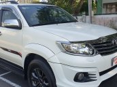 Bán Toyota Fortuner Sportivo TRD 2 cầu máy 2.7 số tự động model 2016 màu trắng tuyệt đẹp mới 90%