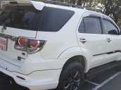 Bán Toyota Fortuner Sportivo TRD 2 cầu máy 2.7 số tự động model 2016 màu trắng tuyệt đẹp mới 90%