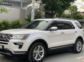 (Ford HCM) Ford Explorer 2019 màu trắng siêu mới - còn bảo hành chính hãng