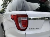 (Ford HCM) Ford Explorer 2019 màu trắng siêu mới - còn bảo hành chính hãng