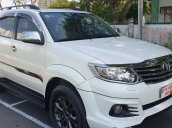 Bán Toyota Fortuner Sportivo TRD 2 cầu máy 2.7 số tự động model 2016 màu trắng tuyệt đẹp mới 90%