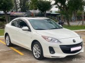 Cần bán lại xe Mazda 3 đời 2014, màu trắng còn mới, 400tr