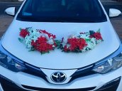 Bán xe Toyota Vios 1.5G sản xuất 2019, màu trắng, 560 triệu