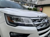 (Ford HCM) Ford Explorer 2019 màu trắng siêu mới - còn bảo hành chính hãng