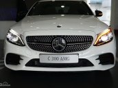 Giá xe Mercedes C300 AMG 2021, giảm tiền mặt trực tiếp, ưu đãi 50% phí trước bạ (dự kiến)