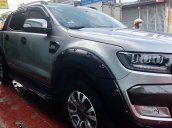 Bán Ford Ranger Wildtrak 3.2L 4x4 AT đời 2015, màu bạc, xe nhập xe gia đình, giá chỉ 650 triệu