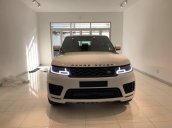 Bán xe Range Rover Sport 2021 màu trắng 7 chỗ, động cơ 3.0 nhập khẩu mới vừa về Việt Nam, xe giao ngay