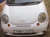 Cần bán xe Daewoo Matiz SE 0.8 MT sản xuất 2007, màu trắng xe gia đình