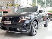 Kia Sorento Signature 2021 màu xanh đen giao liền, chỉ cần 419 triệu