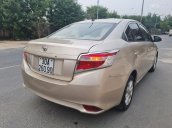 Cần bán lại xe Toyota Vios MT sản xuất năm 2016, màu kem (be)