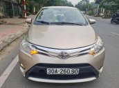 Cần bán lại xe Toyota Vios MT sản xuất năm 2016, màu kem (be)