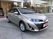 Cần bán xe lướt cá nhân Toyota Vios 1.5 CVT 2019 màu nâu vàng đi 3.120 km