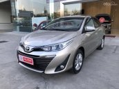 Cần bán xe lướt cá nhân Toyota Vios 1.5 CVT 2019 màu nâu vàng đi 3.120 km