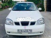 Bán ô tô Daewoo Lacetti sản xuất 2004, màu trắng, nhập khẩu, giá chỉ 110 triệu