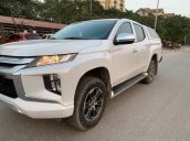 Bán Mitsubishi Triton AT sản xuất năm 2020, màu trắng, xe nhập