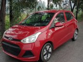 Bán Hyundai Grand i10 MT sản xuất 2014, màu đỏ, nhập khẩu số sàn