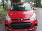 Bán Hyundai Grand i10 MT sản xuất 2014, màu đỏ, nhập khẩu số sàn