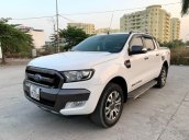 Bán ô tô Ford Ranger Wildtrak 3.2 năm sản xuất 2015, màu trắng đẹp như mới