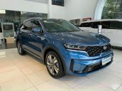 Bán ô tô Kia Sorento 2.2D Luxury năm sản xuất 2021, màu xanh lam