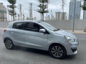 Bán Mitsubishi Mirage CVT sản xuất năm 2016, màu bạc, giá chỉ 280 triệu