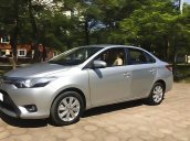 Bán Toyota Vios G sản xuất 2017, màu bạc, xe nhập xe gia đình