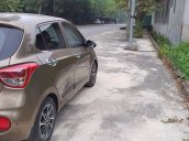 Bán Hyundai Grand i10 năm 2017, màu nâu cafe rất đẹp, xe 1 chủ từ mới, giá cạnh tranh