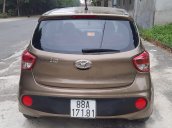 Bán Hyundai Grand i10 năm 2017, màu nâu cafe rất đẹp, xe 1 chủ từ mới, giá cạnh tranh