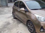 Bán Hyundai Grand i10 năm 2017, màu nâu cafe rất đẹp, xe 1 chủ từ mới, giá cạnh tranh