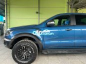 Xe Ford Ranger Raptor 2.0L AT 4x4 năm sản xuất 2020, màu xanh lam, xe nhập