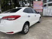 Bán Toyota Vios G năm 2019, màu trắng, xe như mới, giấy tờ đầy đủ sang tên hợp pháp, giá cạnh tranh