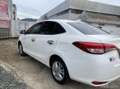 Bán Toyota Vios G năm 2019, màu trắng, xe như mới, giấy tờ đầy đủ sang tên hợp pháp, giá cạnh tranh