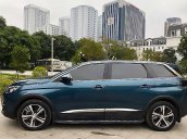 Bán Peugeot 5008 1.6 AT sản xuất 2020, màu xanh lam còn mới giá cạnh tranh