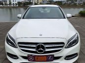 Xe Mercedes C200 2.0 AT sản xuất 2015, màu trắng, giá 900tr