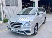 Bán Toyota Innova 2.0E MT năm sản xuất 2016, màu bạc giá cạnh tranh