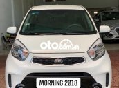 Bán ô tô Kia Morning Si MT năm sản xuất 2018, màu trắng 